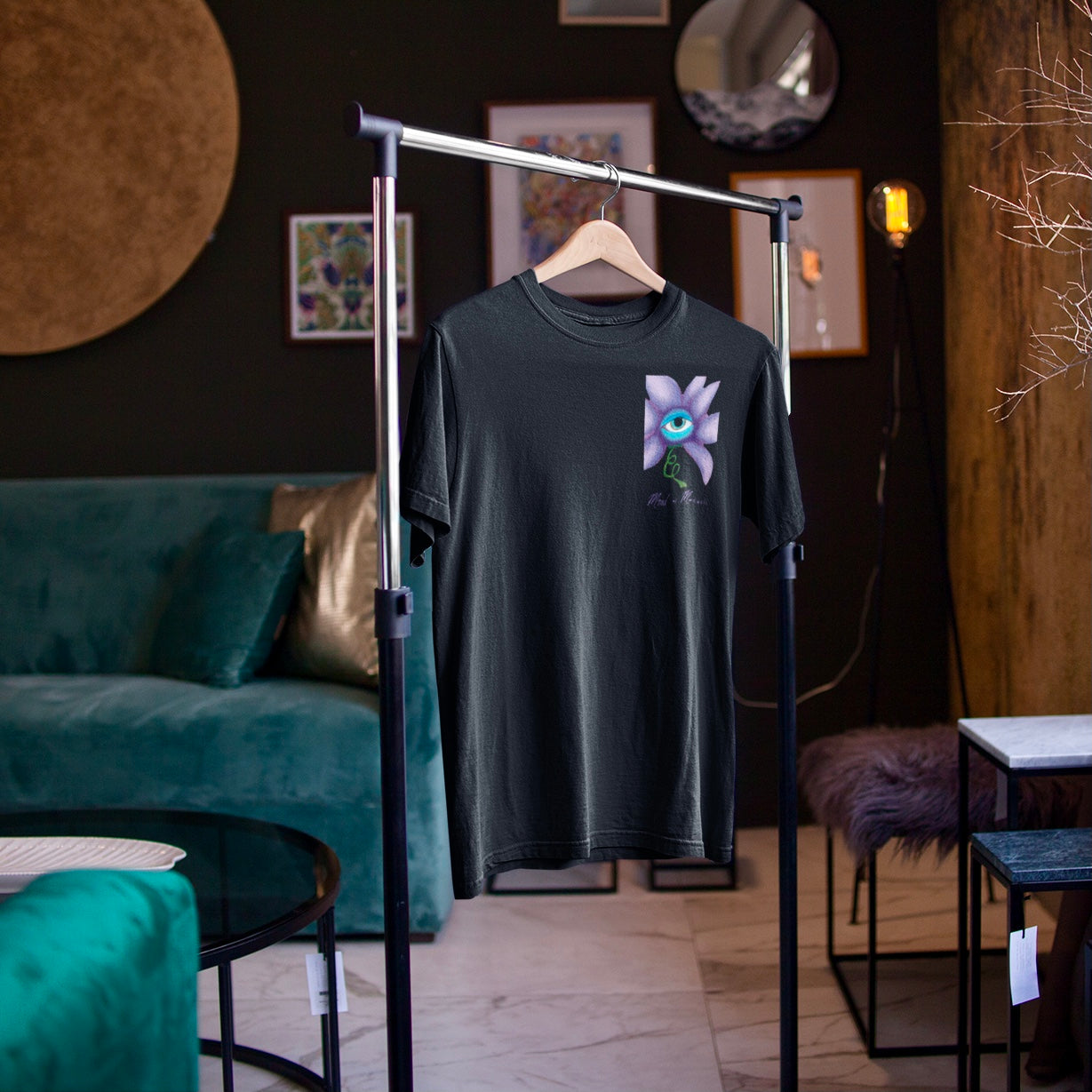 Double Wise flower Watching tee