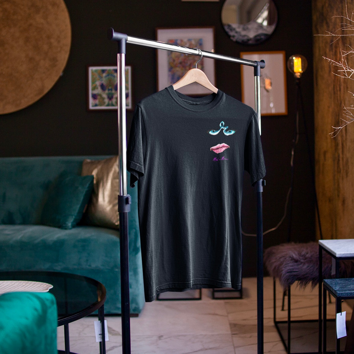 Double Pink Lips tee