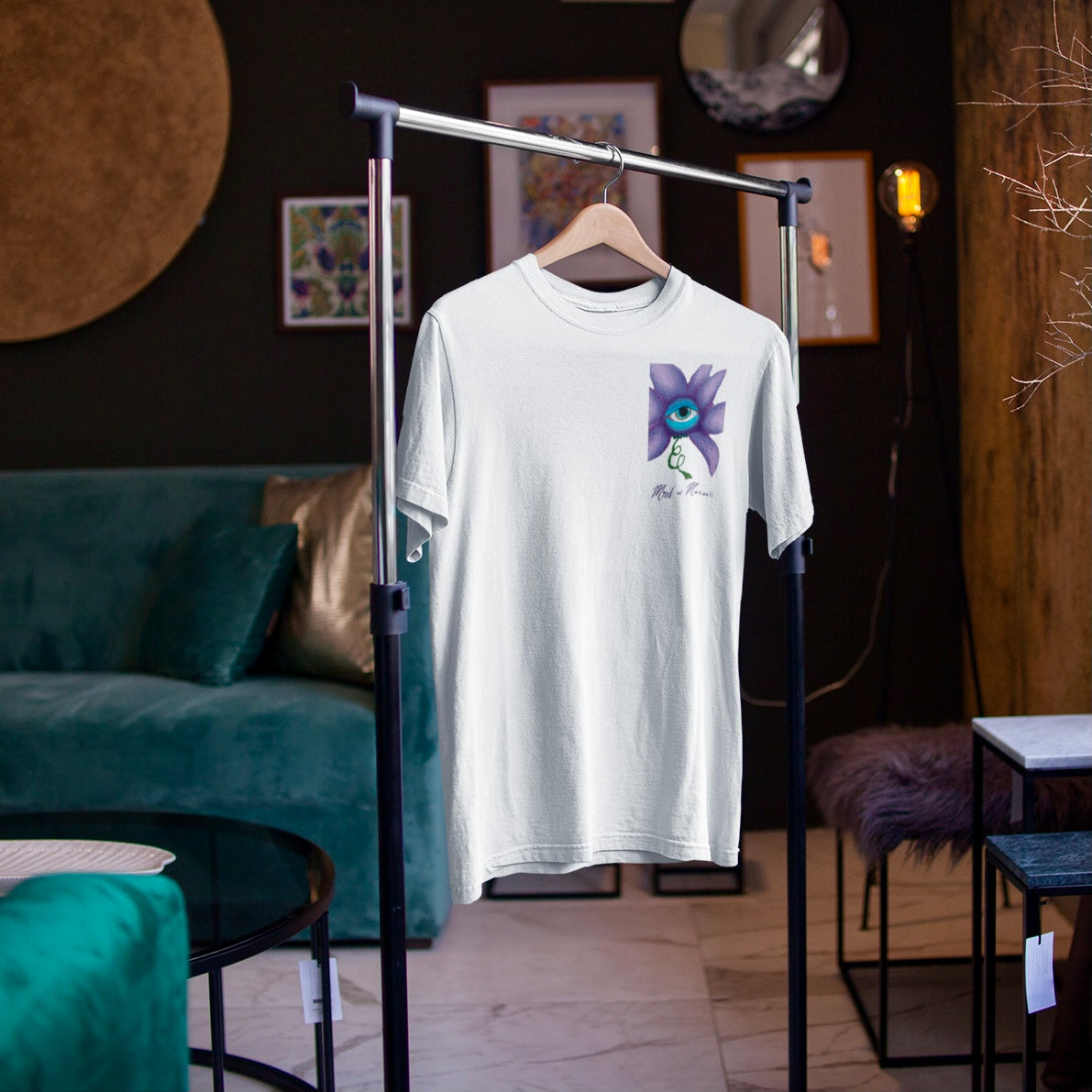 Double Wise flower Watching tee